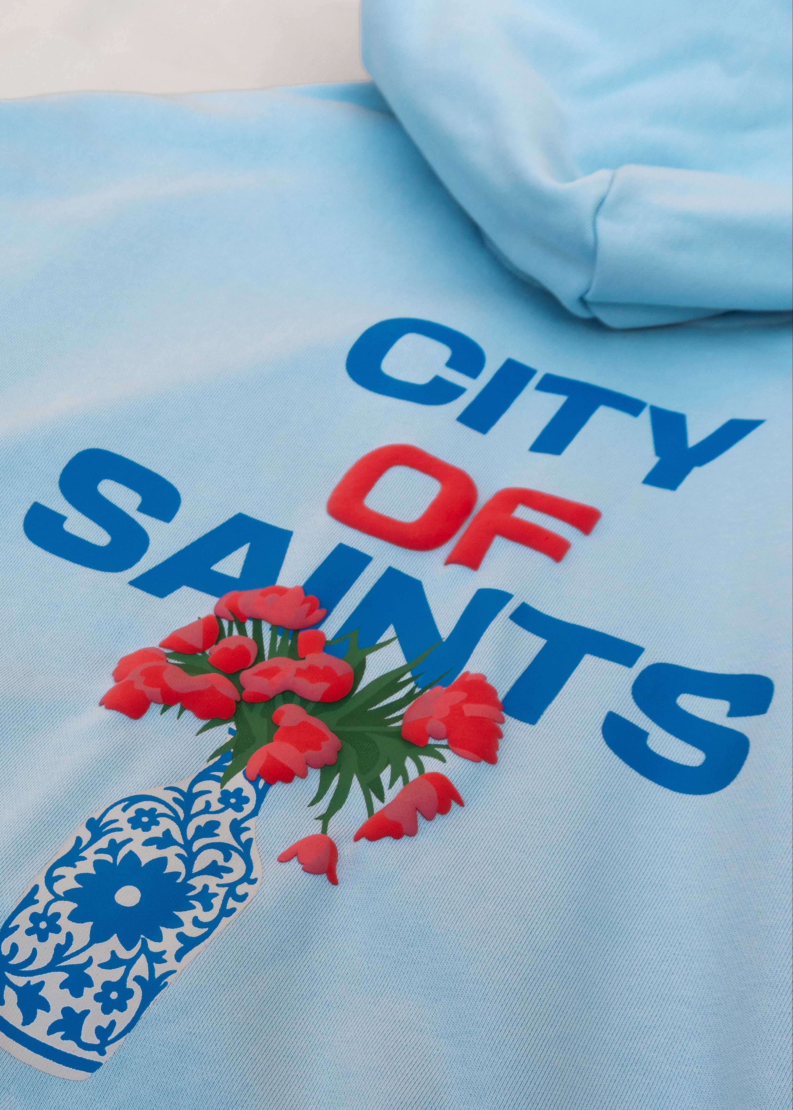 City of Saints Back Close Up